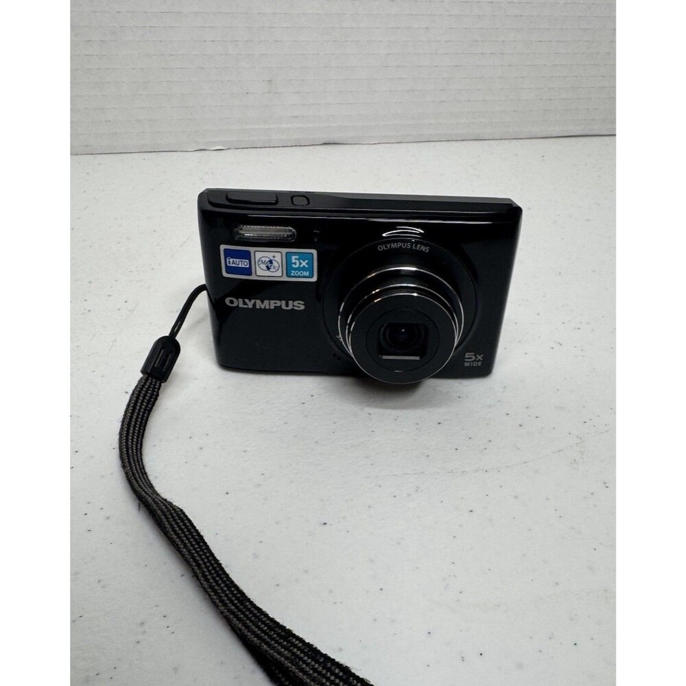 Olympus Stylus VG-165 14MP  Compact Digital Camera With Extra Battery No Charger